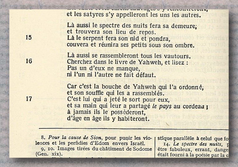 Ésaïe 34.14 – Qui est Lilith?