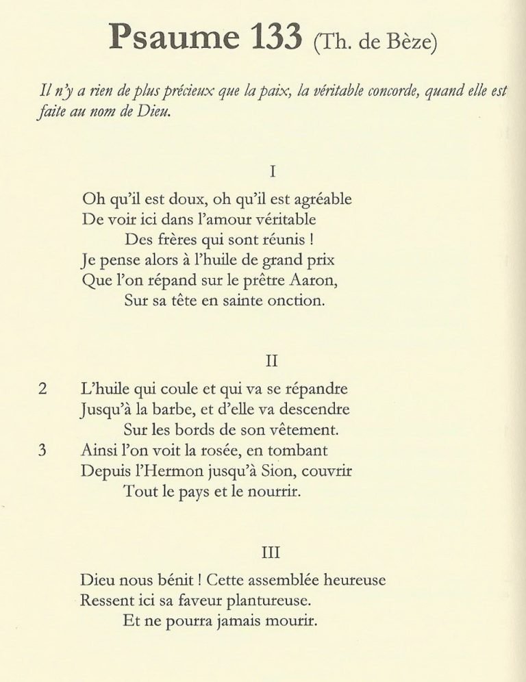 Les 150 Psaumes De David Et Leur Signification
