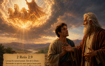 2 Rois 2.9 : Une double portion de ton esprit !