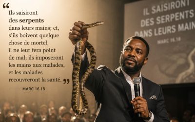 Marc 16.18 : Ils saisiront des serpents