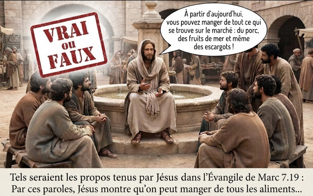 Marc 7.19 : Jésus a-t-il aboli la cacherout ?